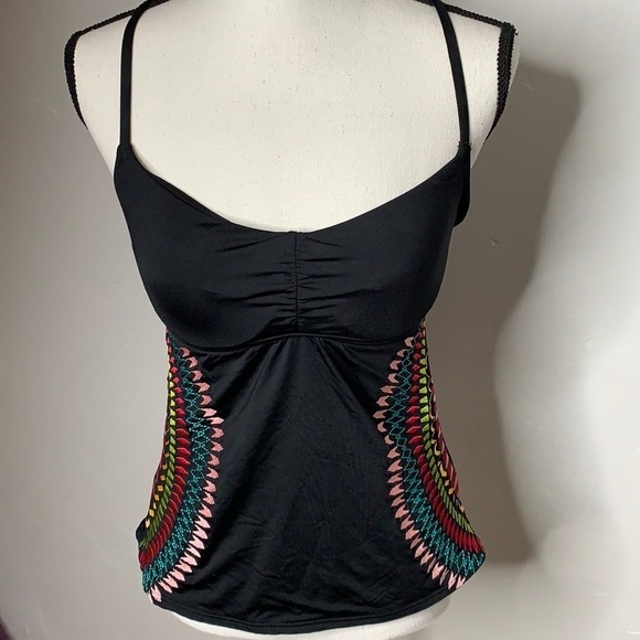 Laundry by Shelli Segal Patterned Strappy Tankini SW2042 - Picture 3 of 9